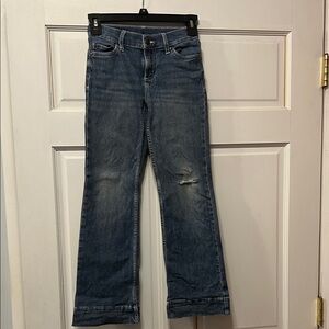 Wrangler Girls 8 Regular Blue Jeans